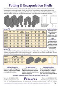 Potting Shell Potting/Encapsulation Shells - Perancea