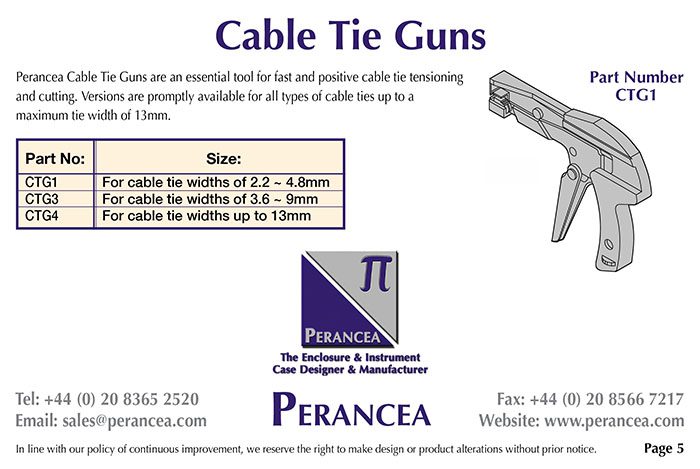 Cable Tie Guns and Tensioning Tools